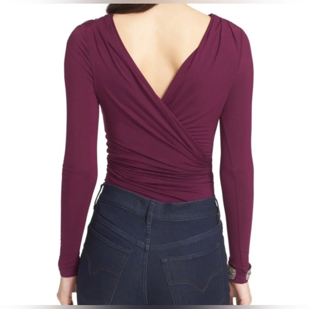 Free People Be Your Baby Surplice Top